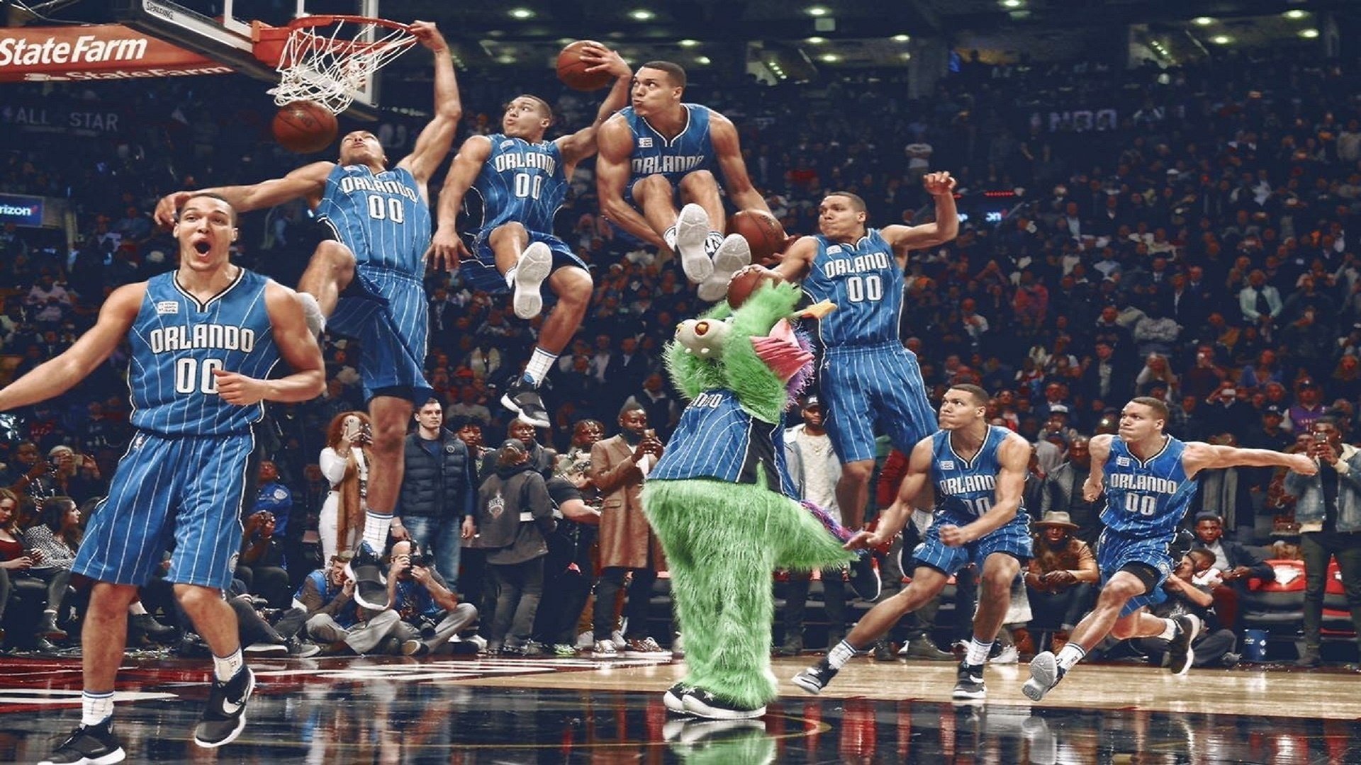 2000年NBA总决赛：湖人靠“魔术师”的表现在关键第七场击败费城76人，夺冠成功。